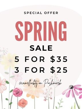 🌸✨ Spring Sale is HERE! ✨🌸